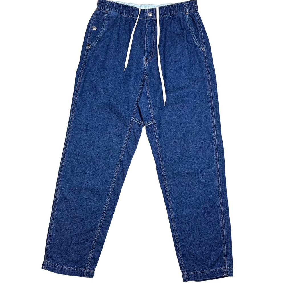 Levi's Premium Stay Loose Boxer Taper Men's Jeans 32 Blue Hemp Blend Big E A2043